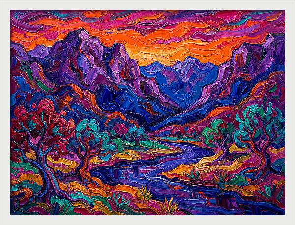 Vibrant Chinese Landscape