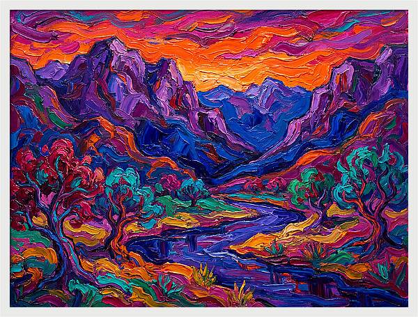 Vibrant Chinese Landscape