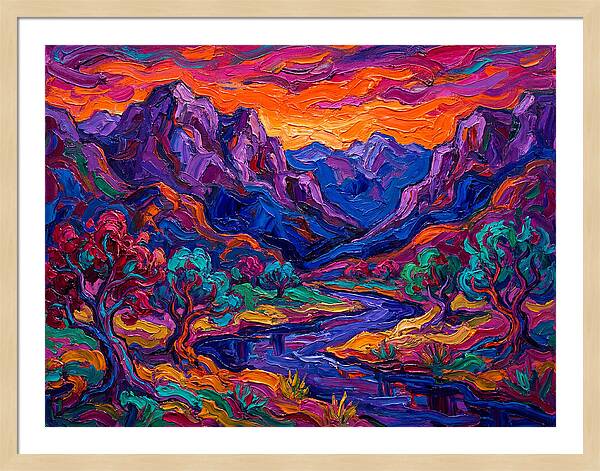 Vibrant Chinese Landscape