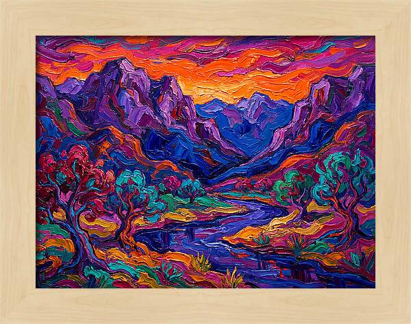 Vibrant Chinese Landscape