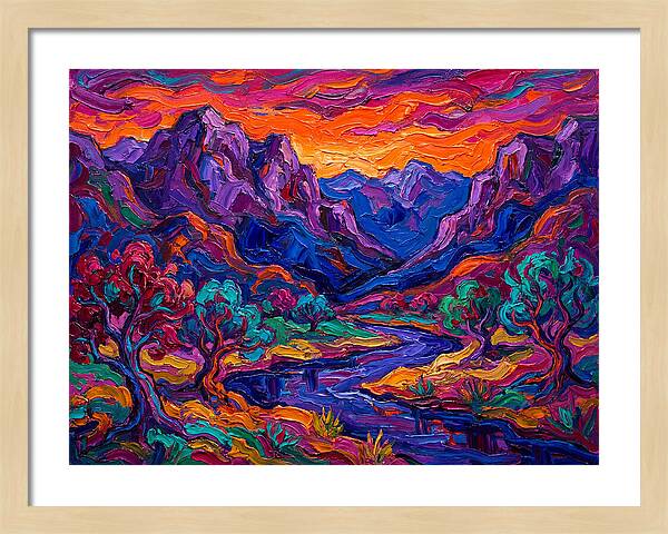 Vibrant Chinese Landscape