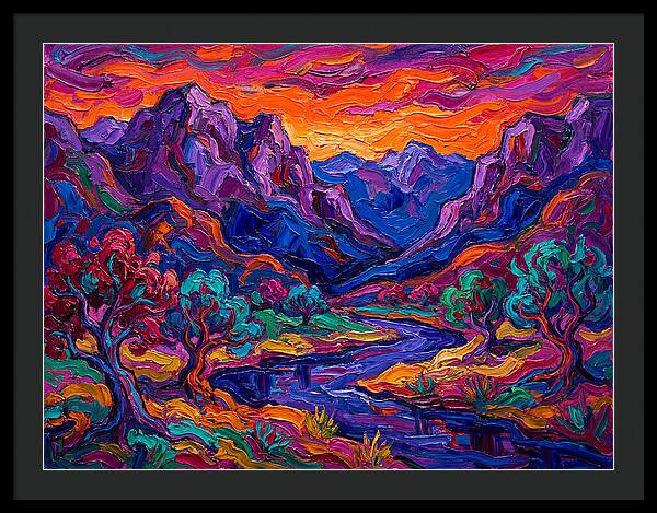 Vibrant Chinese Landscape