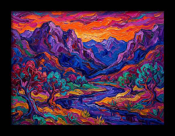Vibrant Chinese Landscape