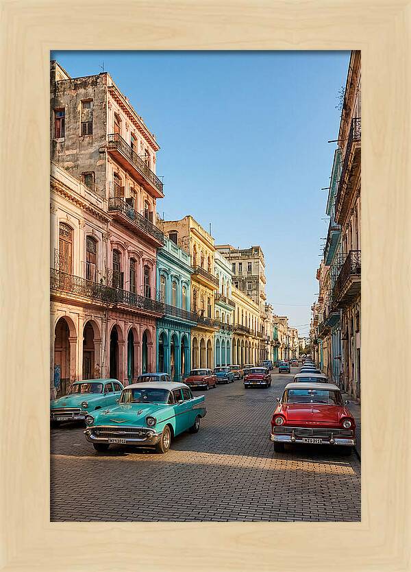 Vibrant Classic Cars Of Havana