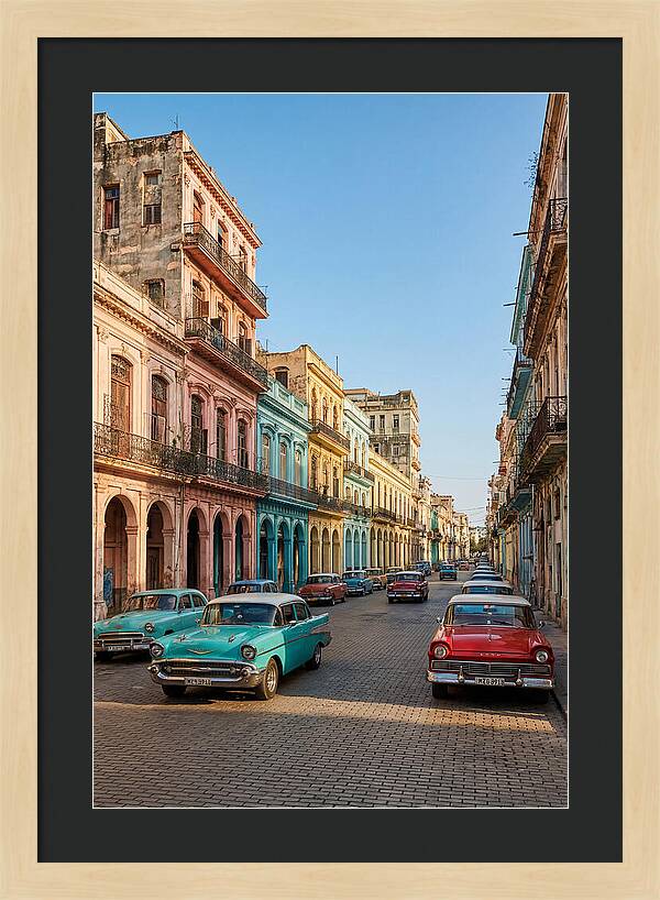 Vibrant Classic Cars Of Havana