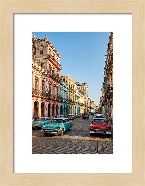Vibrant Classic Cars Of Havana