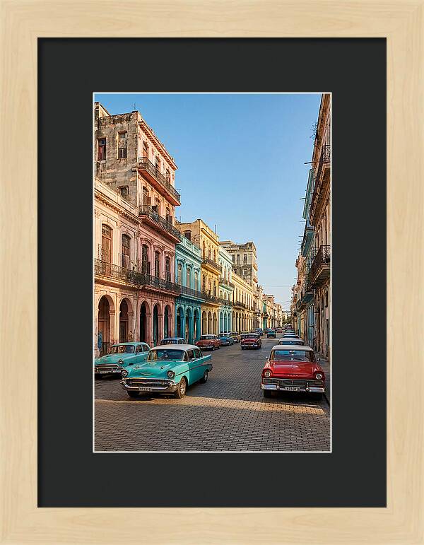 Vibrant Classic Cars Of Havana