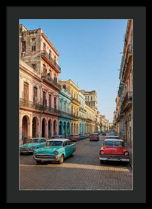 Vibrant Classic Cars Of Havana