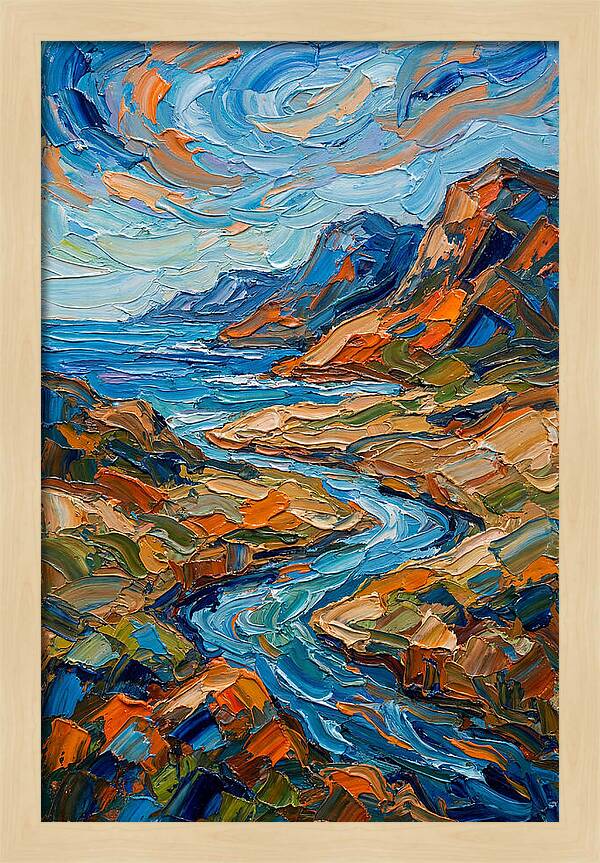 Vibrant Coastal Landscape