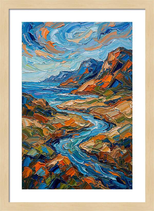 Vibrant Coastal Landscape