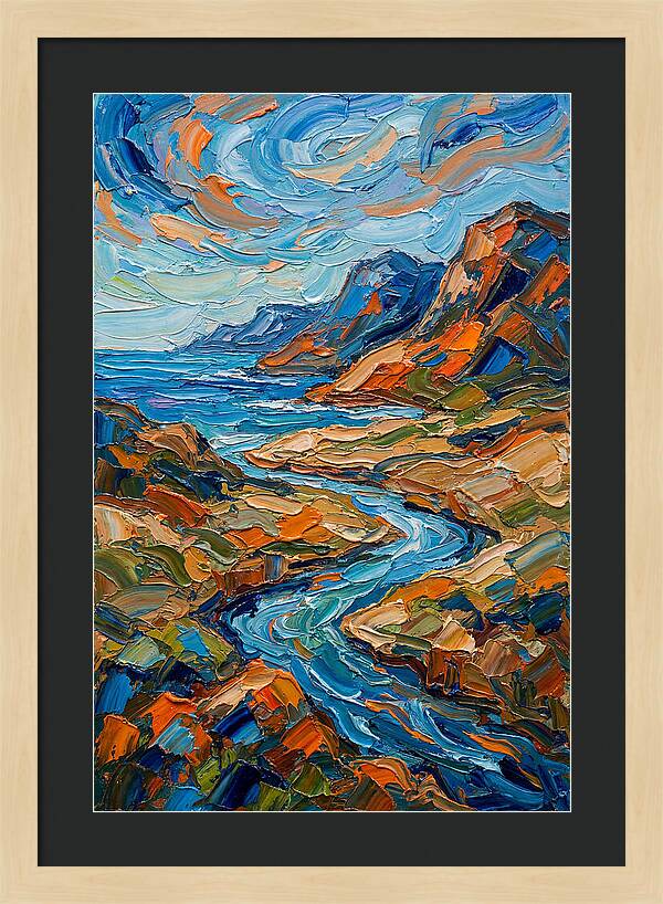 Vibrant Coastal Landscape