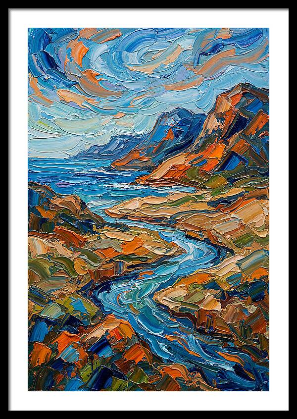 Vibrant Coastal Landscape