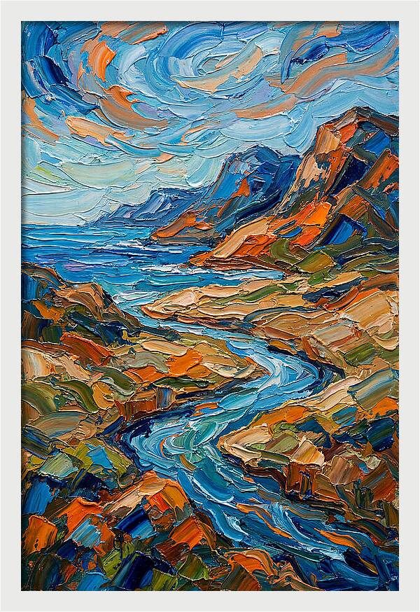 Vibrant Coastal Landscape