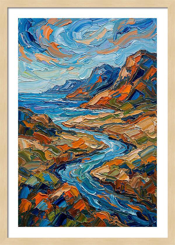 Vibrant Coastal Landscape