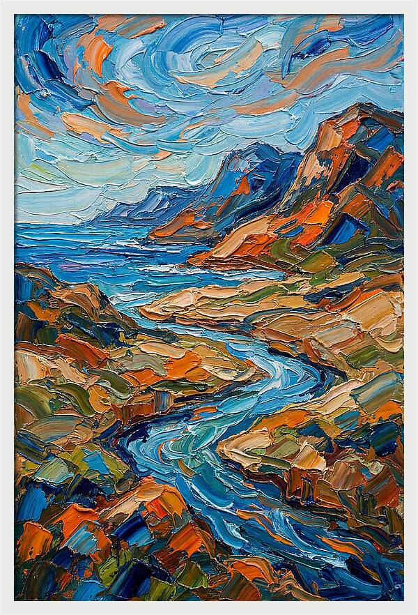 Vibrant Coastal Landscape
