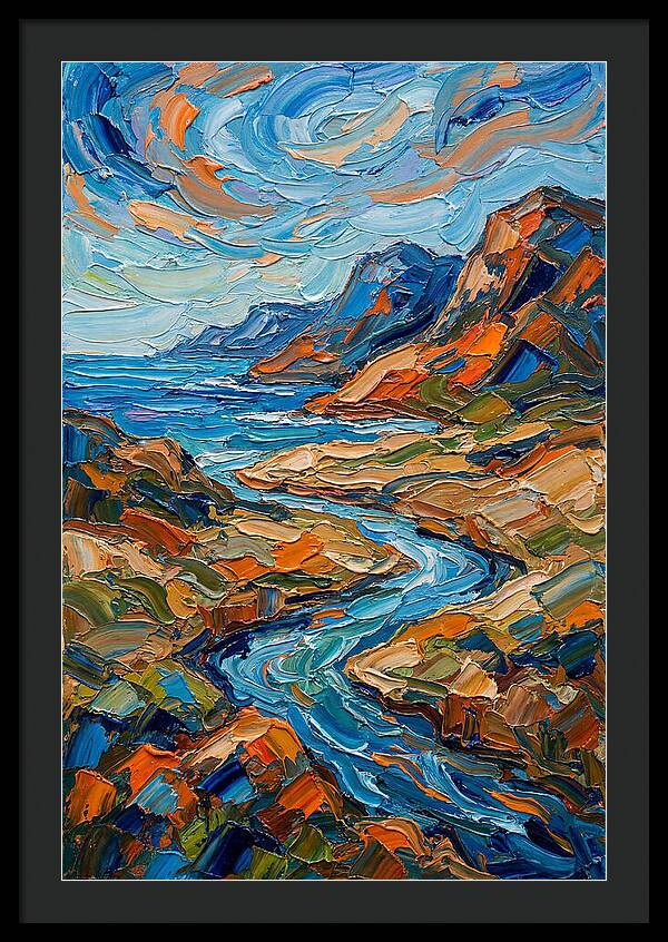 Vibrant Coastal Landscape