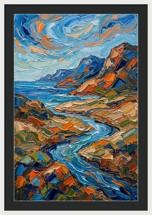 Vibrant Coastal Landscape