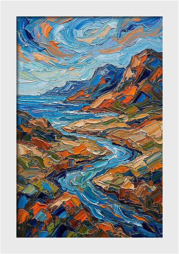Vibrant Coastal Landscape