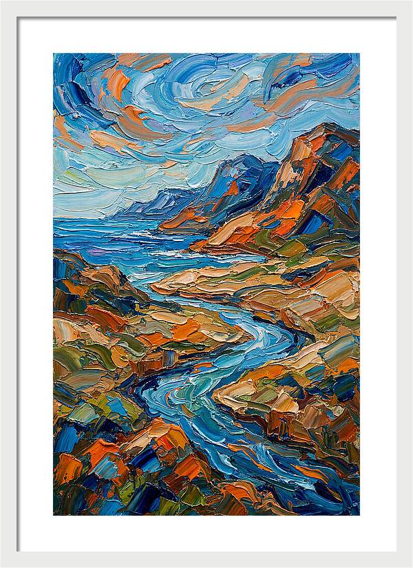 Vibrant Coastal Landscape
