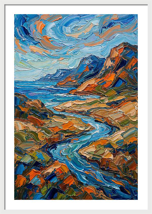 Vibrant Coastal Landscape