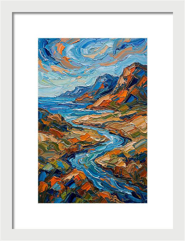 Vibrant Coastal Landscape