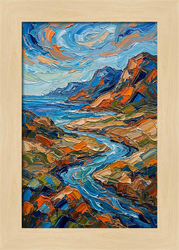 Vibrant Coastal Landscape
