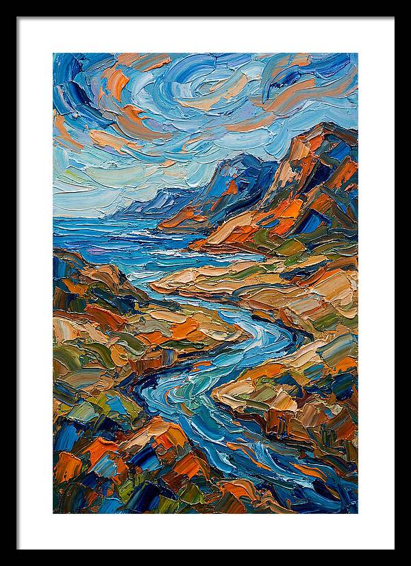 Vibrant Coastal Landscape