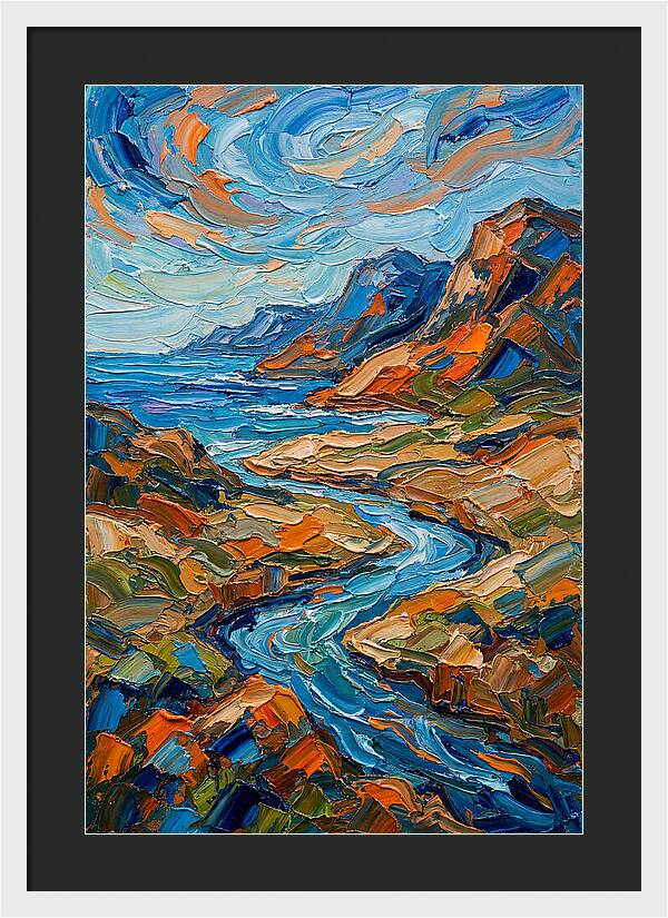Vibrant Coastal Landscape
