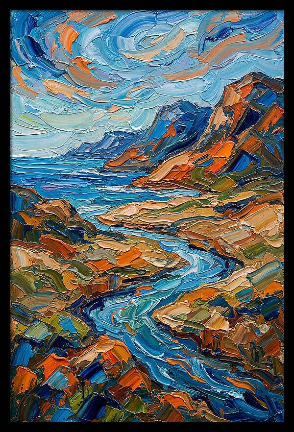 Vibrant Coastal Landscape
