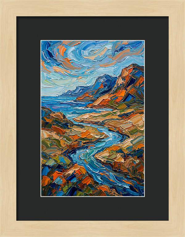 Vibrant Coastal Landscape