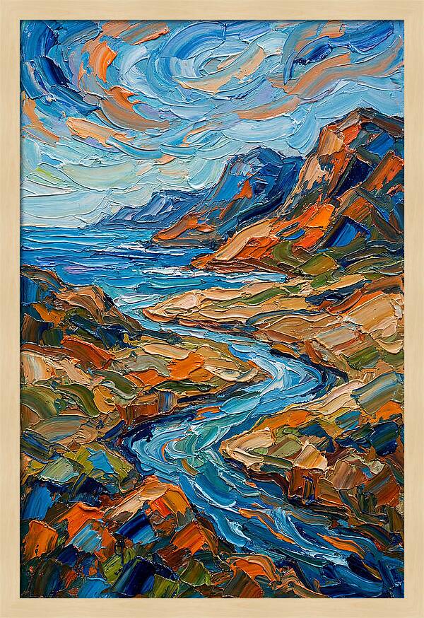 Vibrant Coastal Landscape