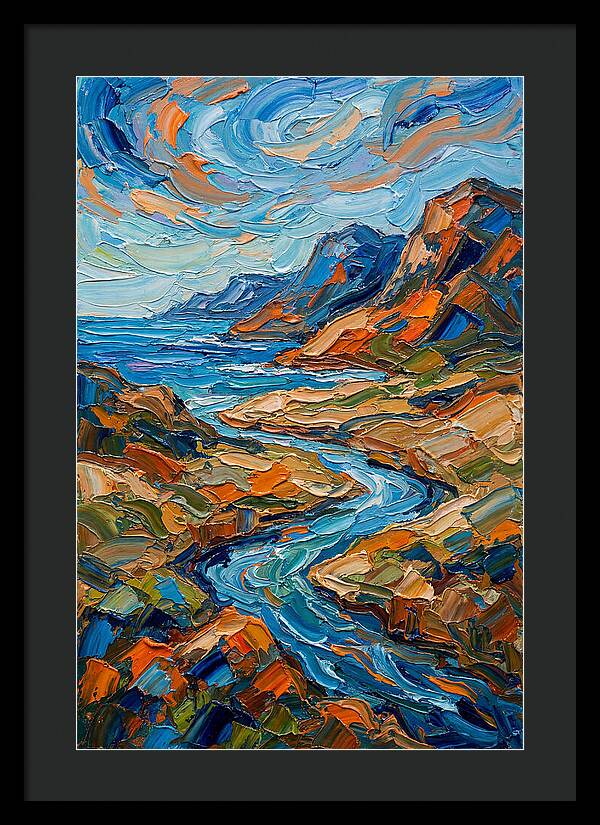 Vibrant Coastal Landscape
