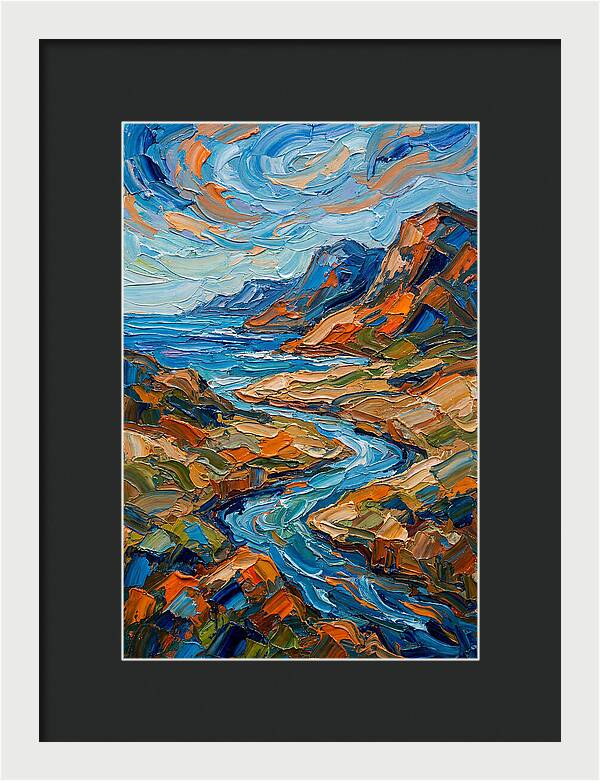 Vibrant Coastal Landscape