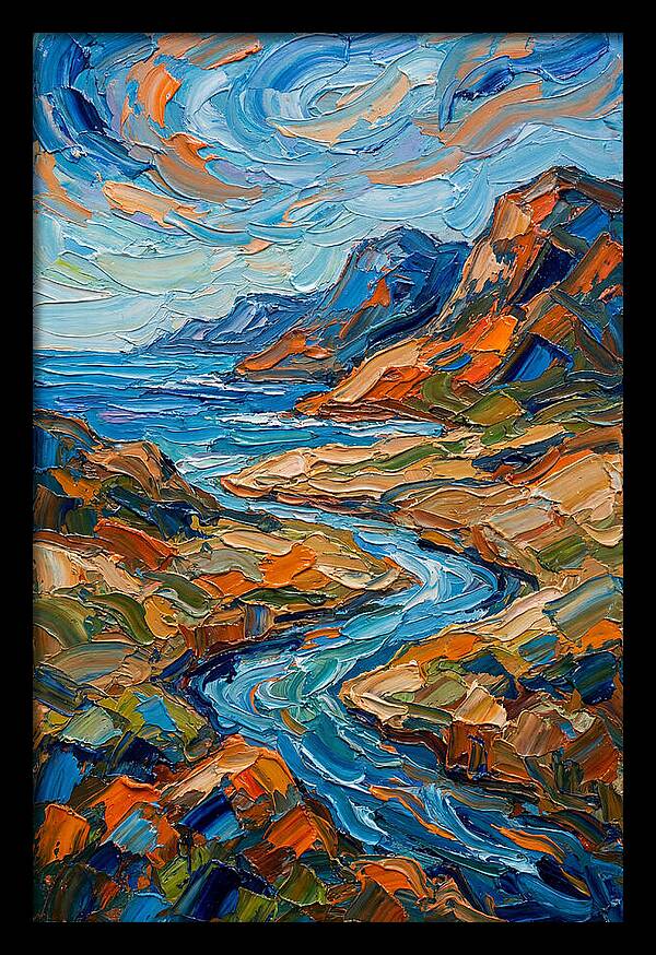 Vibrant Coastal Landscape