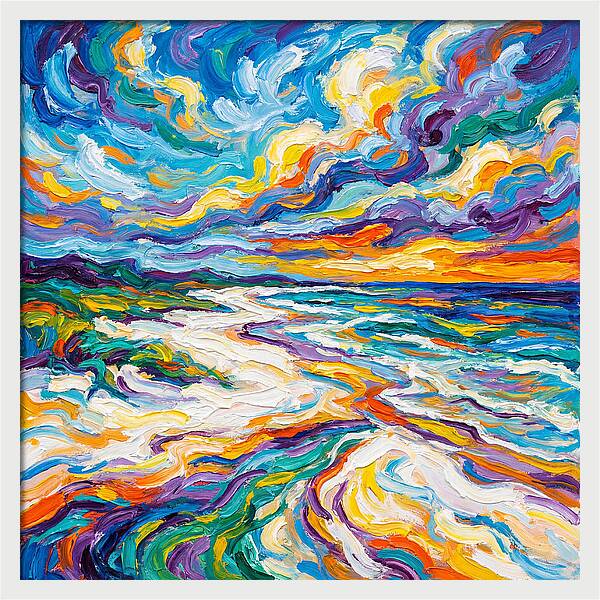 Vibrant Coastal Serenity
