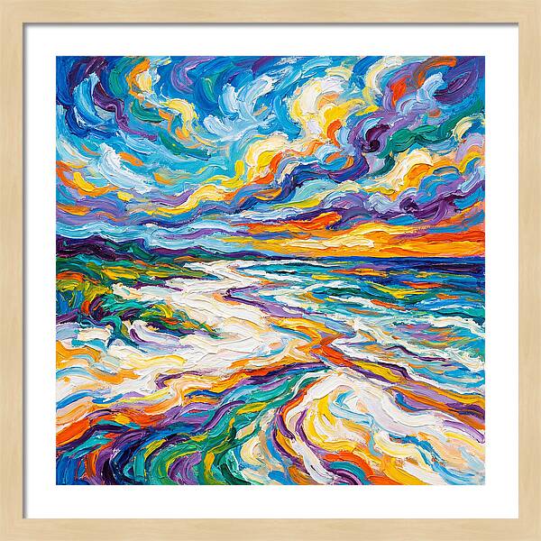 Vibrant Coastal Serenity