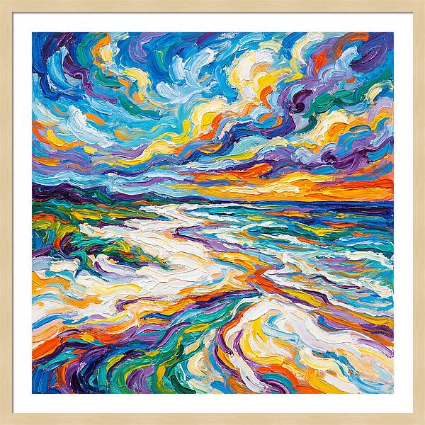 Vibrant Coastal Serenity