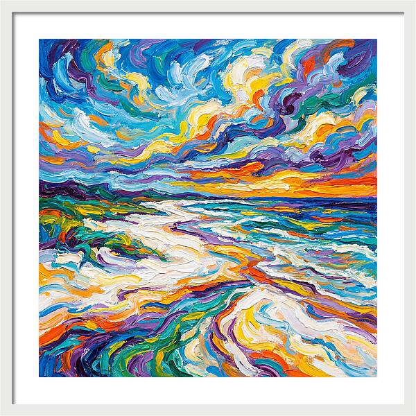 Vibrant Coastal Serenity
