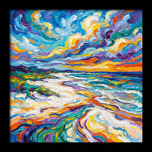 Vibrant Coastal Serenity