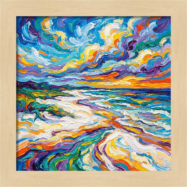 Vibrant Coastal Serenity
