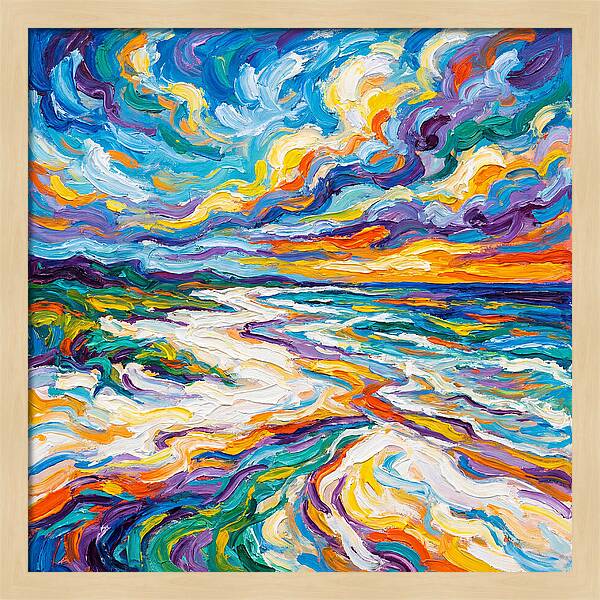 Vibrant Coastal Serenity