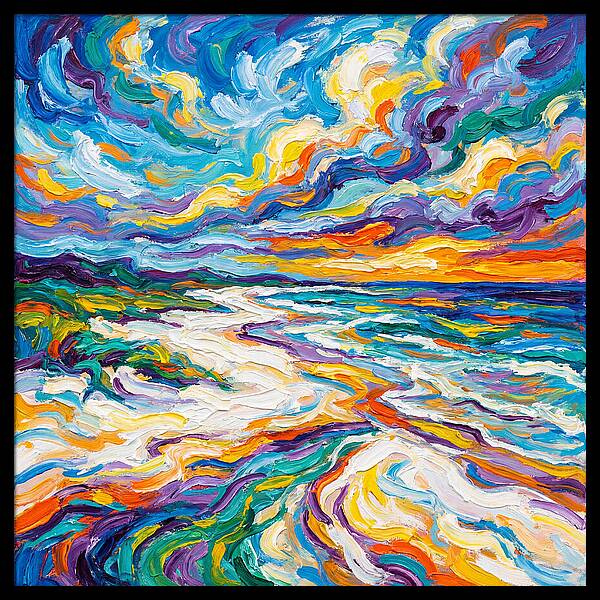 Vibrant Coastal Serenity