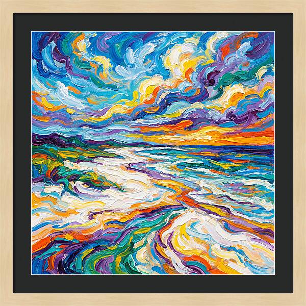 Vibrant Coastal Serenity