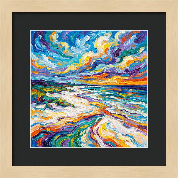 Vibrant Coastal Serenity
