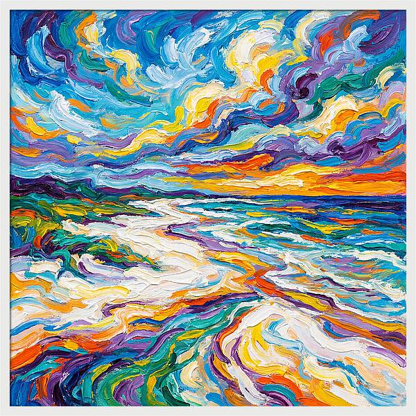 Vibrant Coastal Serenity