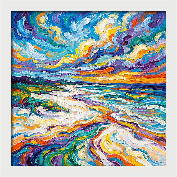 Vibrant Coastal Serenity