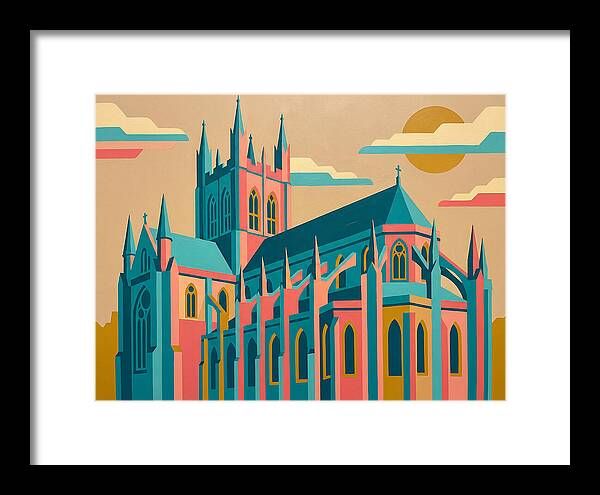 Vibrant Colors Of A Historic Cathedral