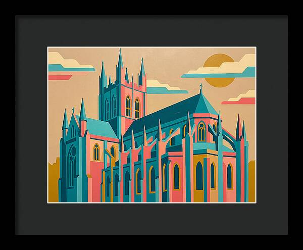Vibrant Colors Of A Historic Cathedral