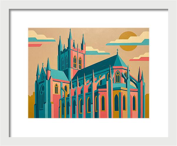 Vibrant Colors Of A Historic Cathedral