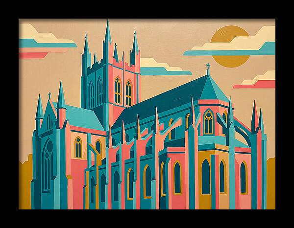 Vibrant Colors Of A Historic Cathedral